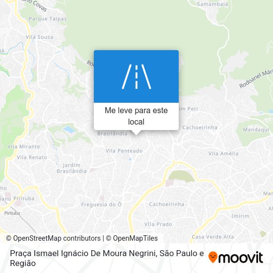 Praça Ismael Ignácio De Moura Negrini mapa
