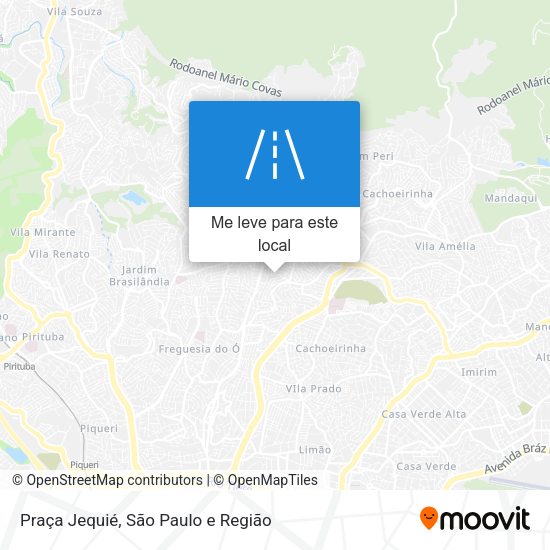 Praça Jequié mapa