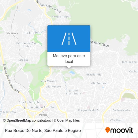Rua Braço Do Norte mapa