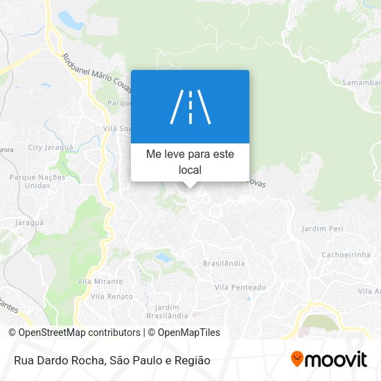 Rua Dardo Rocha mapa