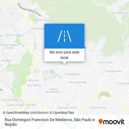 Rua Domingos Francisco De Medeiros mapa