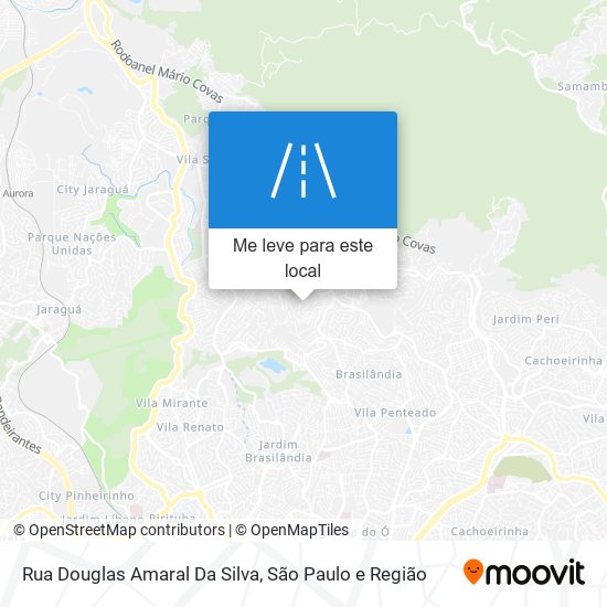 Rua Douglas Amaral Da Silva mapa