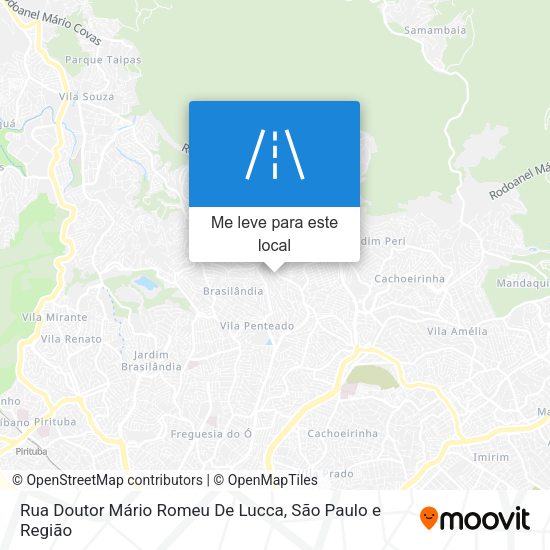 Rua Doutor Mário Romeu De Lucca mapa