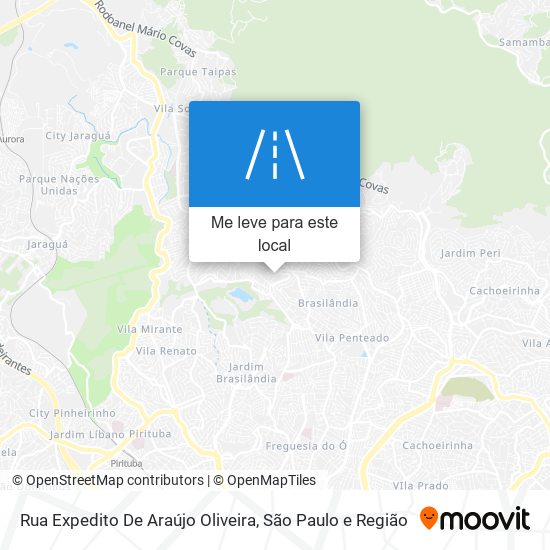 Rua Expedito De Araújo Oliveira mapa