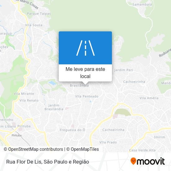 Rua Flor De Lis mapa