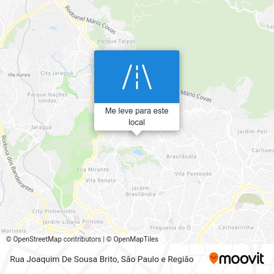 Rua Joaquim De Sousa Brito mapa