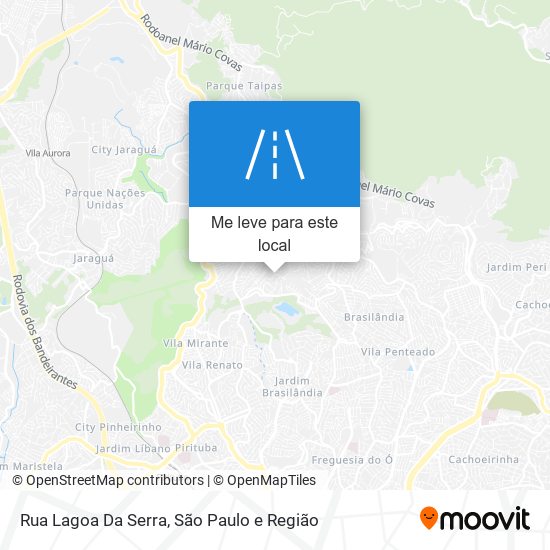 Rua Lagoa Da Serra mapa