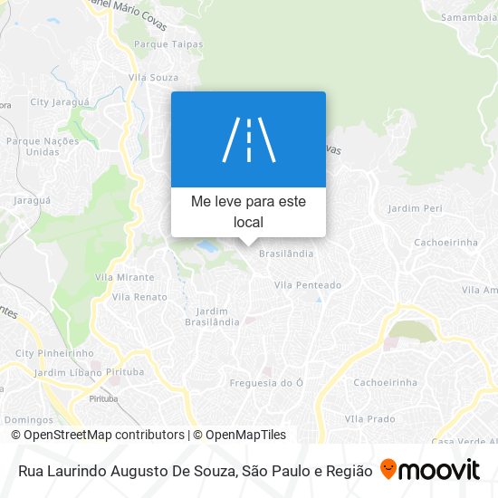 Rua Laurindo Augusto De Souza mapa