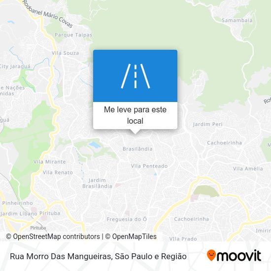 Rua Morro Das Mangueiras mapa