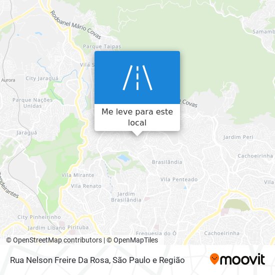 Rua Nelson Freire Da Rosa mapa