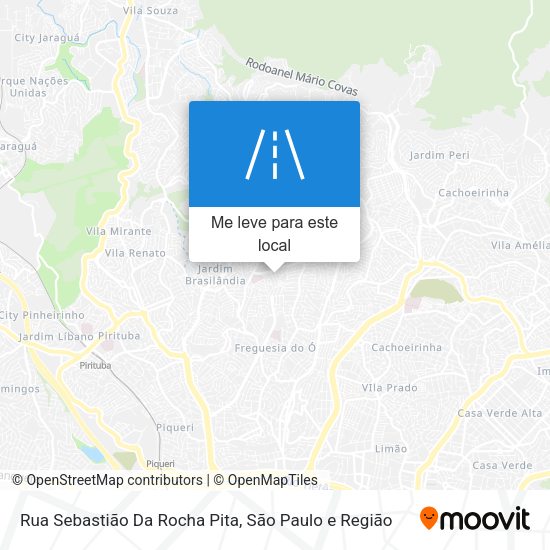 Rua Sebastião Da Rocha Pita mapa