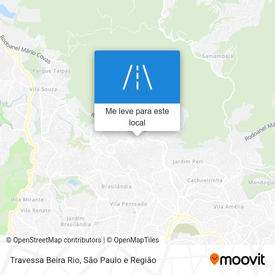 Travessa Beira Rio mapa