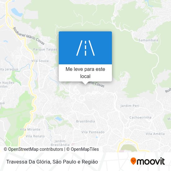 Travessa Da Glória mapa