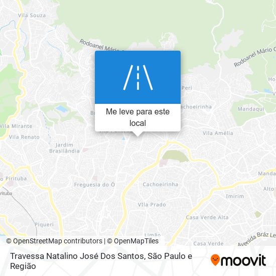 Travessa Natalino José Dos Santos mapa