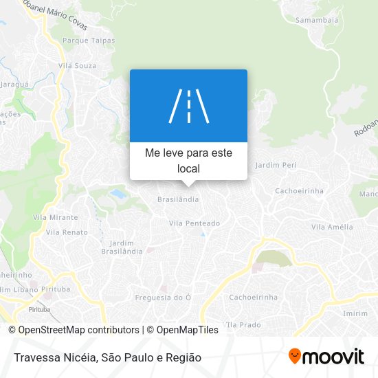 Travessa Nicéia mapa
