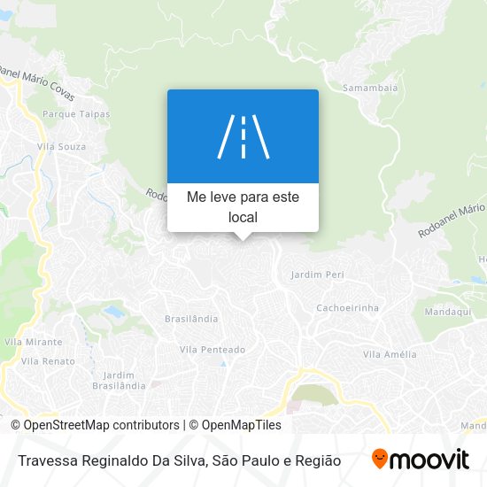Travessa Reginaldo Da Silva mapa
