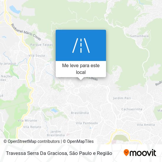 Travessa Serra Da Graciosa mapa