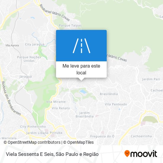 Viela Sessenta E Seis mapa