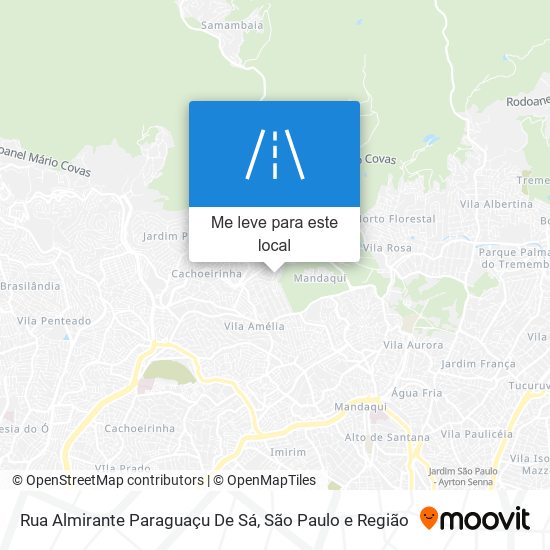 Rua Almirante Paraguaçu De Sá mapa