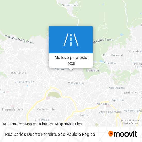 Rua Carlos Duarte Ferreira mapa