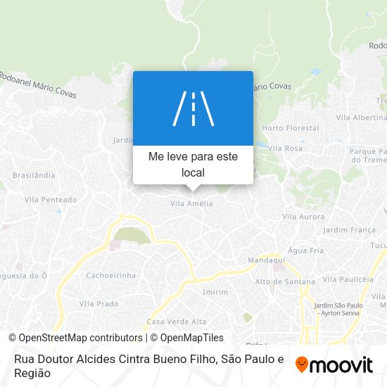Rua Doutor Alcides Cintra Bueno Filho mapa