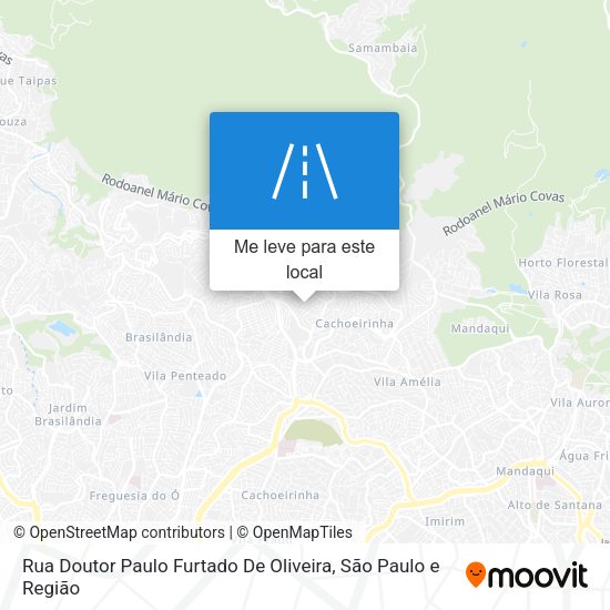 Rua Doutor Paulo Furtado De Oliveira mapa