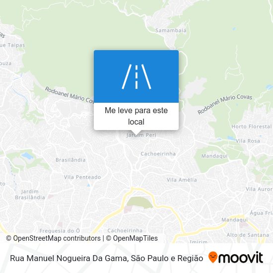 Rua Manuel Nogueira Da Gama mapa