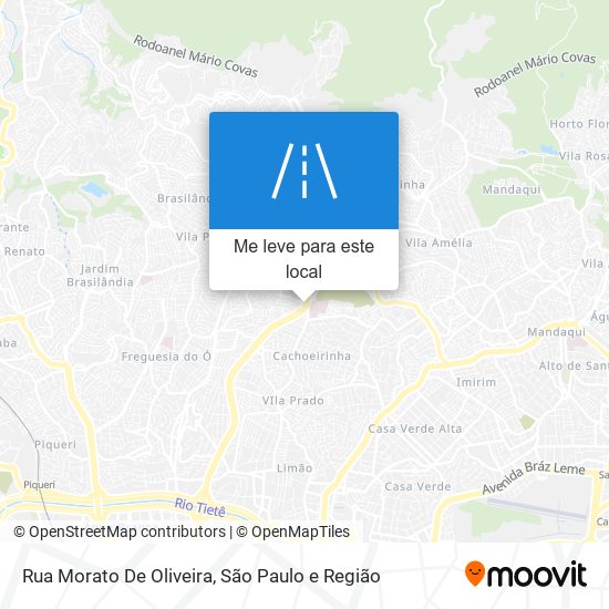 Rua Morato De Oliveira mapa