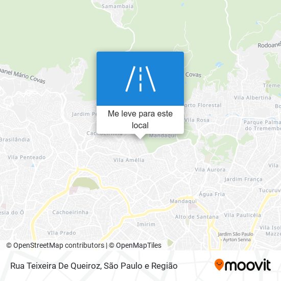 Rua Teixeira De Queiroz mapa