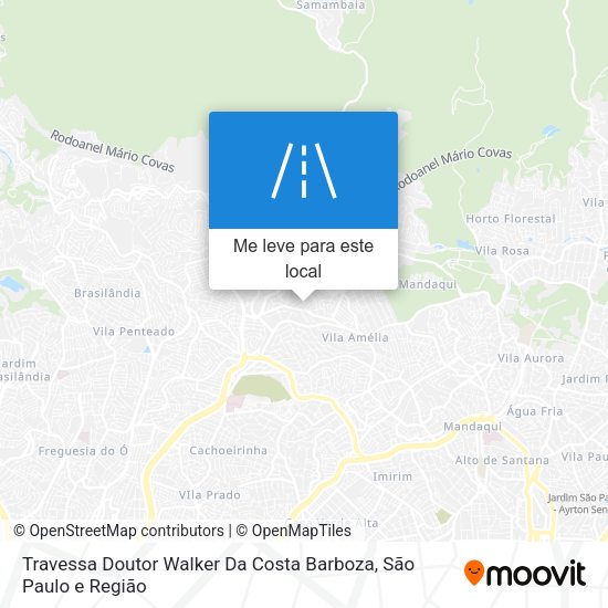 Travessa Doutor Walker Da Costa Barboza mapa