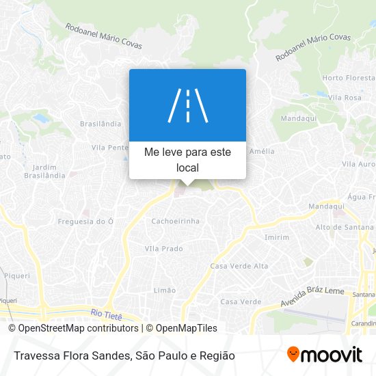 Travessa Flora Sandes mapa