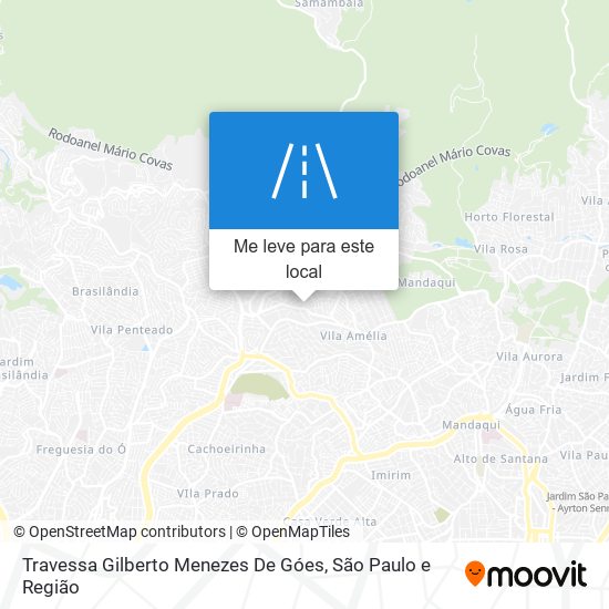 Travessa Gilberto Menezes De Góes mapa