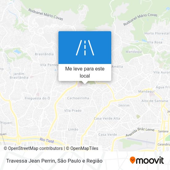 Travessa Jean Perrin mapa