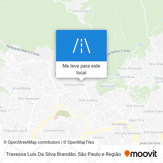 Travessa Luis Da Silva Brandão mapa