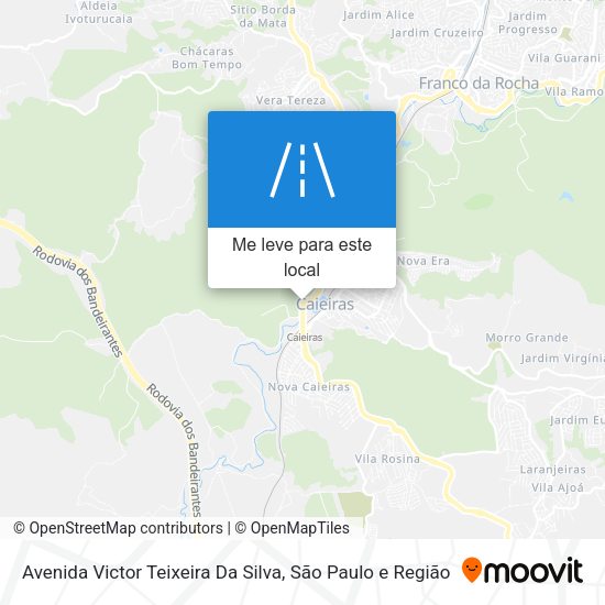 Avenida Victor Teixeira Da Silva mapa
