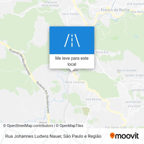 Rua Johannes Ludwis Nauer mapa