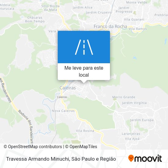 Travessa Armando Minuchi mapa