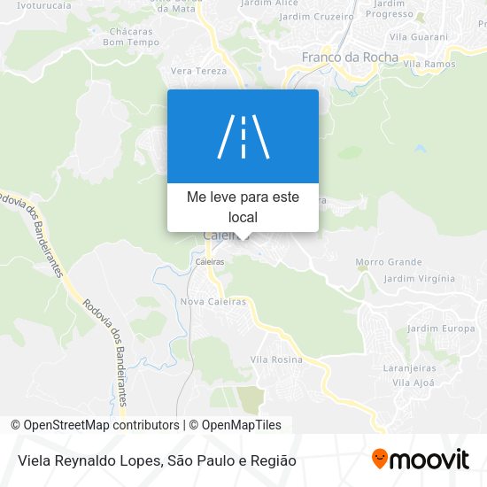 Viela Reynaldo Lopes mapa