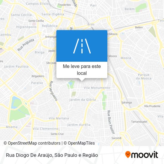 Rua Diogo De Araújo mapa
