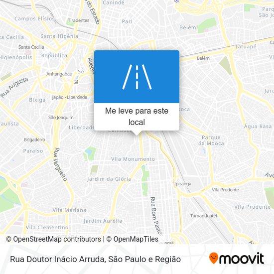 Rua Doutor Inácio Arruda mapa