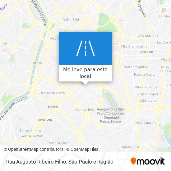 Rua Augusto Ribeiro Filho mapa