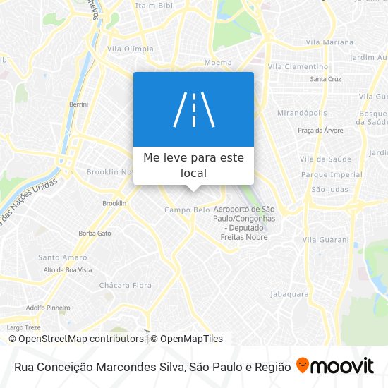 Rua Conceição Marcondes Silva mapa