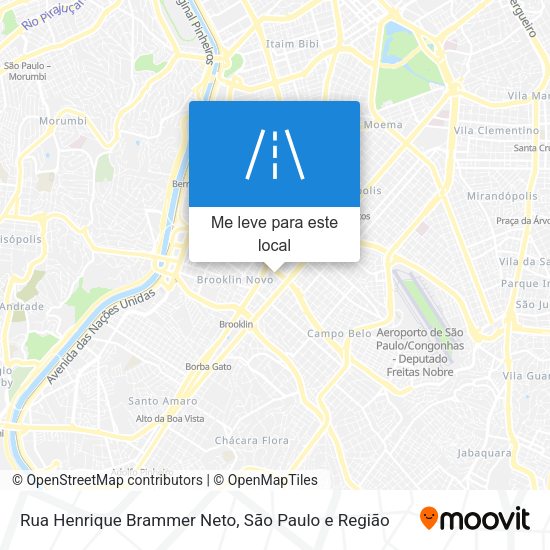 Rua Henrique Brammer Neto mapa