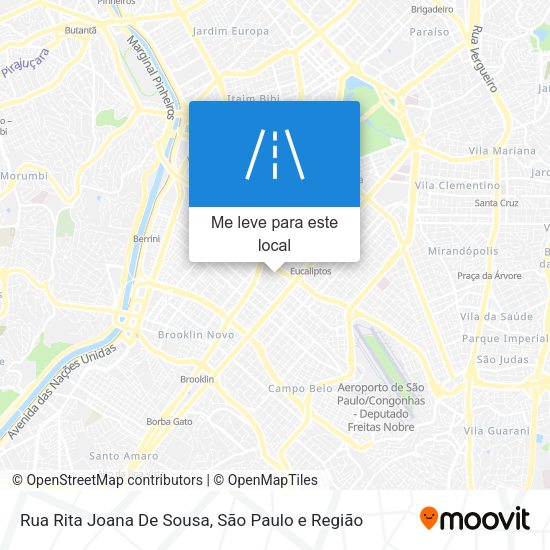 Rua Rita Joana De Sousa mapa