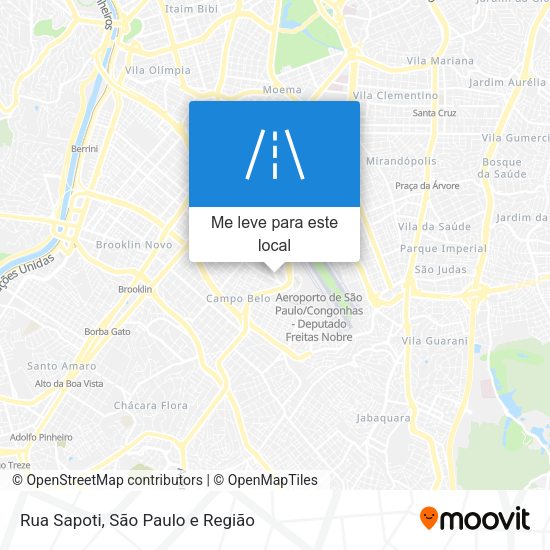 Rua Sapoti mapa
