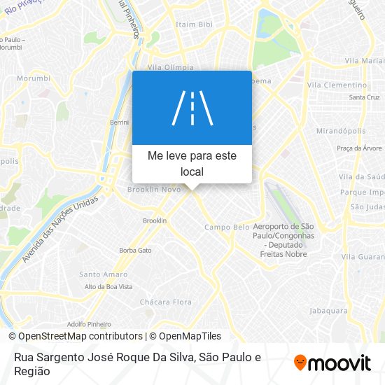 Rua Sargento José Roque Da Silva mapa