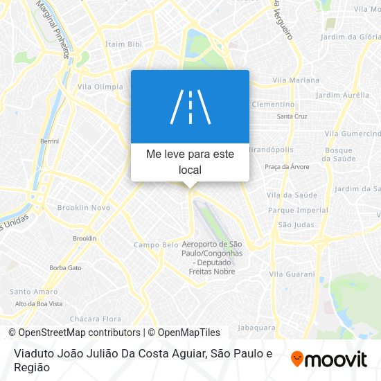 Viaduto João Julião Da Costa Aguiar mapa