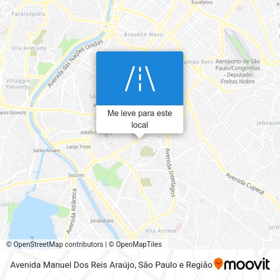 Avenida Manuel Dos Reis Araújo mapa