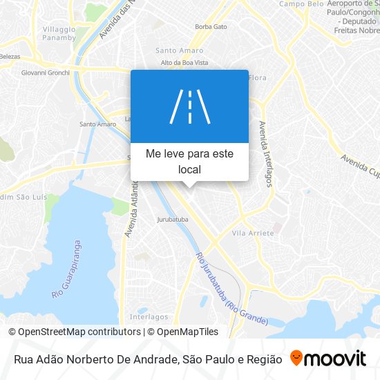 Rua Adão Norberto De Andrade mapa