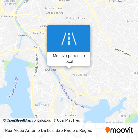 Rua Alceu Antônio Da Luz mapa